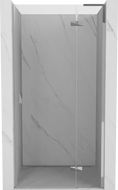 Mexen Mist-H L dešinės pusės dušo durys 110 cm, permatomos, chromas - 8A5L-110-000-01-00-P