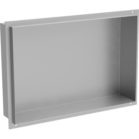 Mexen X-Wall-NR įleidžiama lentyna be apvado 45 x 30 cm, inox - 1911453010