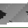 Mexen Mist-H L dešinioji varstoma dušo durys 110 cm, skaidrios, juodos - 8A5L-110-000-70-00-P