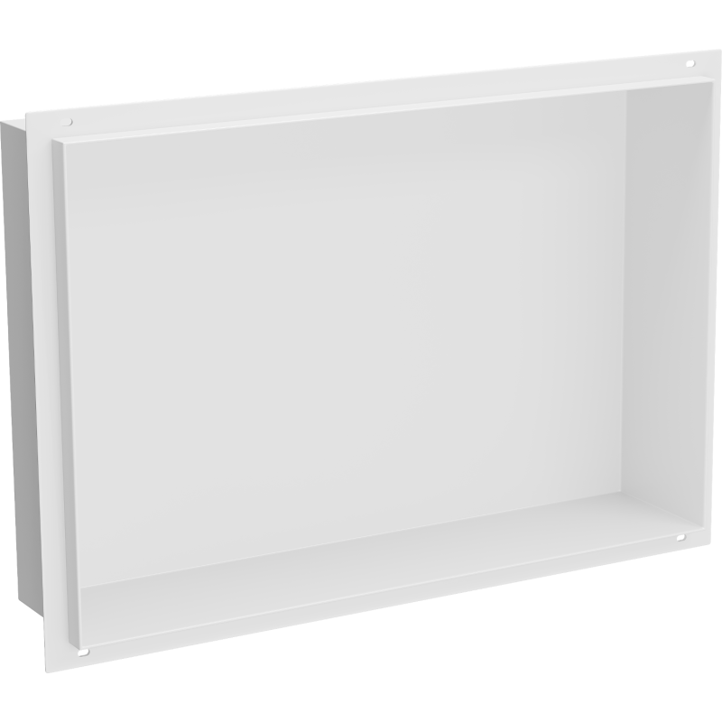 Mexen X-Wall-NR nišų lentyna be apvado 45 x 30 cm, balta - 1921453010