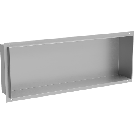 Mexen X-Wall-NR nišinė lentyna be apvado 60 x 20 cm, nerūdijantis plienas - 1911602010