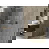 Mexen X-Wall-NR įleidžiama lentyna be apvado 60 x 20 cm, inox - 1911602010