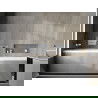 Mexen X-Wall-NR įleidžiama lentyna be apvado 60 x 20 cm, inox - 1911602010