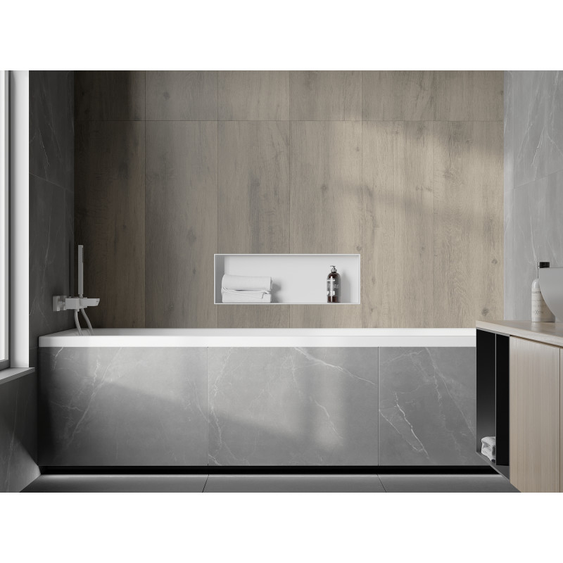 Mexen X-Wall-NR nišinė lentyna be apvado 60 x 20 cm, balta - 1921602010