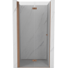 Mexen Mist-F susidarantys durys kairėje 80 cm, skaidrios, šlifuotas varis - 8A6-080-000-65-00-L