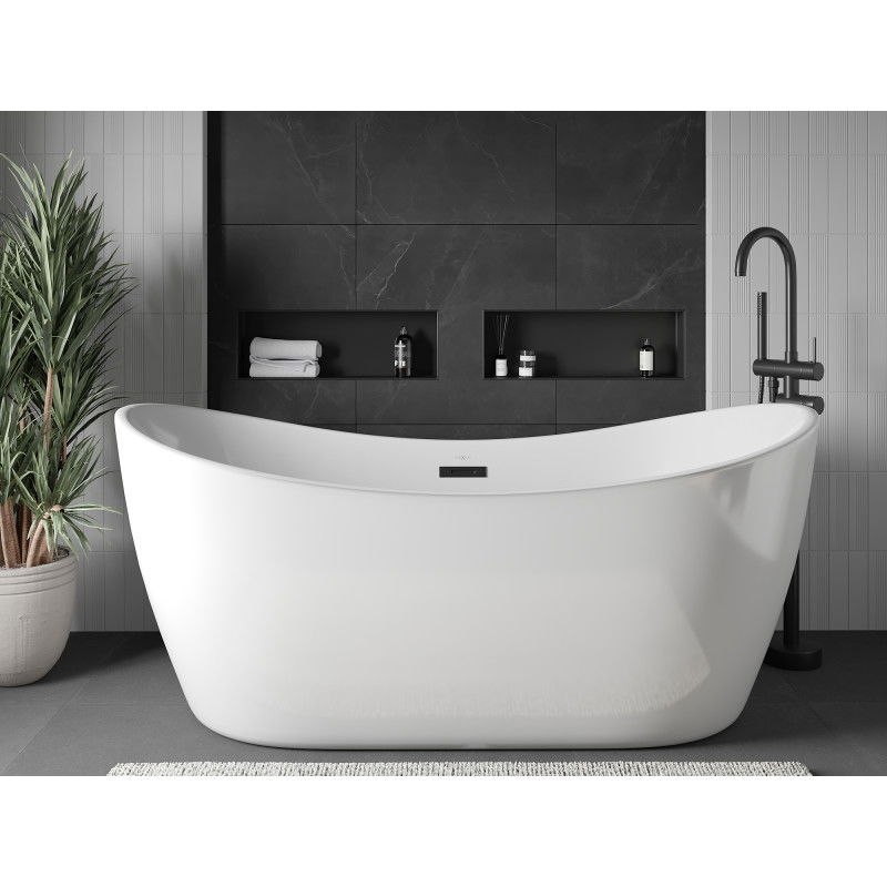 Mexen X-Wall-NR nišinė lentyna be apvado 60 x 20 cm, juoda - 1971602010