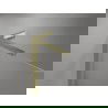 Mexen Mist-H L dešinės pusės dušo durys 130 cm, skaidrios, auksinės - 8A5L-130-001-50-00-P