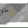 Mexen Mist-H L dešinės pusės dušo durys 160 cm, permatomos, auksinės - 8A5L-160-001-50-00-P