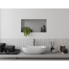 Mexen X-Wall-NR nišinė lentyna be apvado 60 x 30 cm, inox - 1911603010