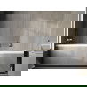Mexen X-Wall-NR įleidžiama lentyna be apvado 60 x 30 cm, inox - 1911603010