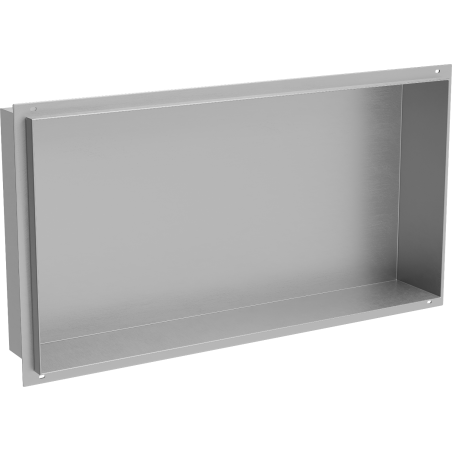 Mexen X-Wall-NR nišinė lentyna be apvado 60 x 30 cm, inox - 1911603010