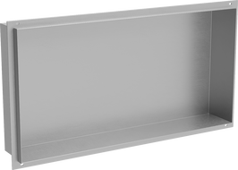 Mexen X-Wall-NR įleidžiama lentyna be apvado 60 x 30 cm, inox - 1911603010