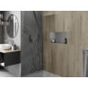 Mexen X-Wall-NR įleidžiama lentyna be apvado 60 x 30 cm, inox - 1911603010