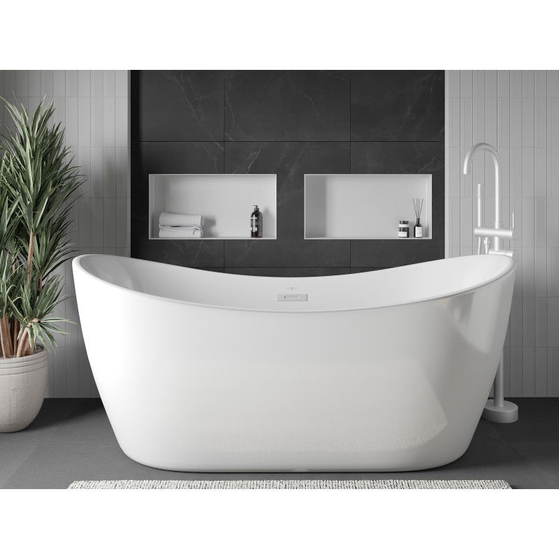 Mexen X-Wall-NR įleidžiama lentyna be apvado 60 x 30 cm, balta - 1921603010