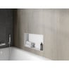 Mexen X-Wall-NR įleidžiama lentyna be apvado 60 x 30 cm, Balta - 1921603010