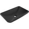 Mexen Avila stalviršio praustuvas 58 x 37 cm, juodas matinis - 21115585