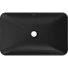 Mexen Avila stalviršio praustuvas 58 x 37 cm, juodas matinis - 21115585