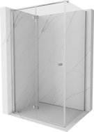 Mexen Mist-F lankstomos dušo kabinos sienelės kairės 70 x 95 cm, skaidrios, chromas - 8A6T-070-095-01-00-L