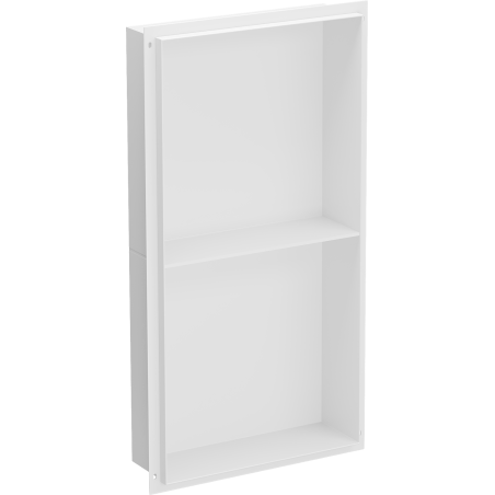 Mexen X-Wall-NR be apvado įleidžiama lentyna su lentyna 60 x 30 cm, Balta - 1921603010S
