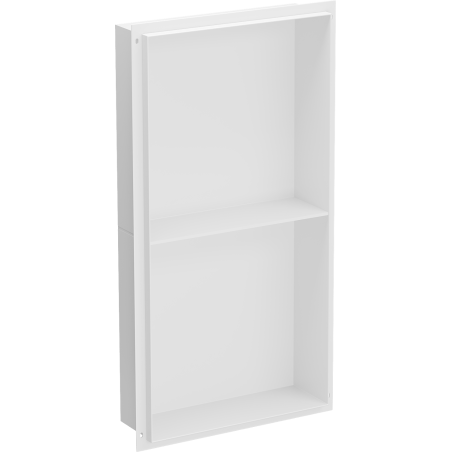 Mexen X-Wall-NR įleidžiama lentyna be apvado su lentyna 60 x 30 cm, balta - 1921603010S