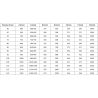 Mexen Mist-F susukamos dušo durys dešinės 100 cm, permatomos, auksinės - 8A6-100-000-50-00-P