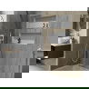 Mexen X-Wall-NR įleidžiama lentyna be apvado 75 x 30 cm, Balta - 1921753010