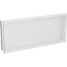 Mexen X-Wall-NR įleidžiama lentyna be apvado 75 x 30 cm, Balta - 1921753010