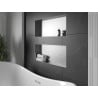 Mexen X-Wall-NR įleidžiama lentyna be apvado 75 x 30 cm, inox - 1911753010