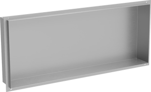 Mexen X-Wall-NR įleidžiama lentyna be apvado 75 x 30 cm, inox - 1911753010