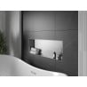 Mexen X-Wall-NR įleidžiama lentyna be apvado 90 x 30 cm, inox - 1911903010
