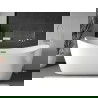 Mexen X-Wall-NR įleidžiama lentyna be apvado 90 x 30 cm, inox - 1911903010