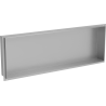 Mexen X-Wall-NR nišinė lentyna be briaunos 90 x 30 cm, inox - 1911903010