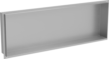 Mexen X-Wall-NR nišinė lentyna be briaunos 90 x 30 cm, inox - 1911903010