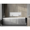 Mexen X-Wall-NR nišinė lentynėlė be apvado 90 x 30 cm, balta - 1921903010