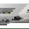 Mexen X-Wall-NR be apvado įleidžiama lentyna su lentyna 90 x 30 cm, inox - 1911903010S