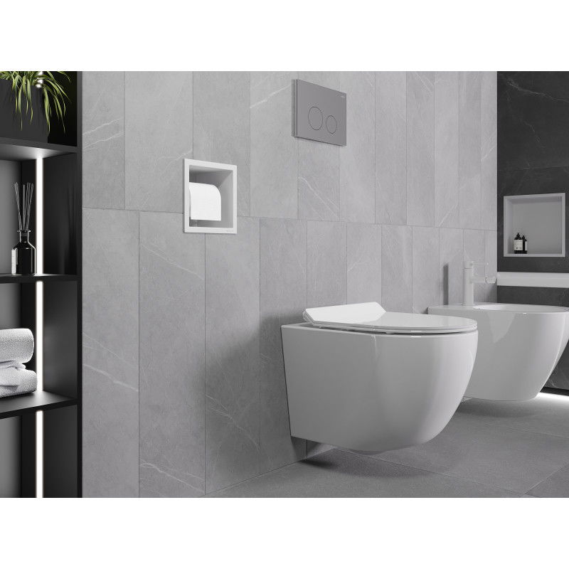 Mexen X-Wall-P tualetinio popieriaus laikiklis, baltas - 1923