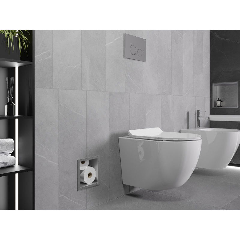 Mexen X-Wall-B tualetinio popieriaus laikiklis, inox - 1915