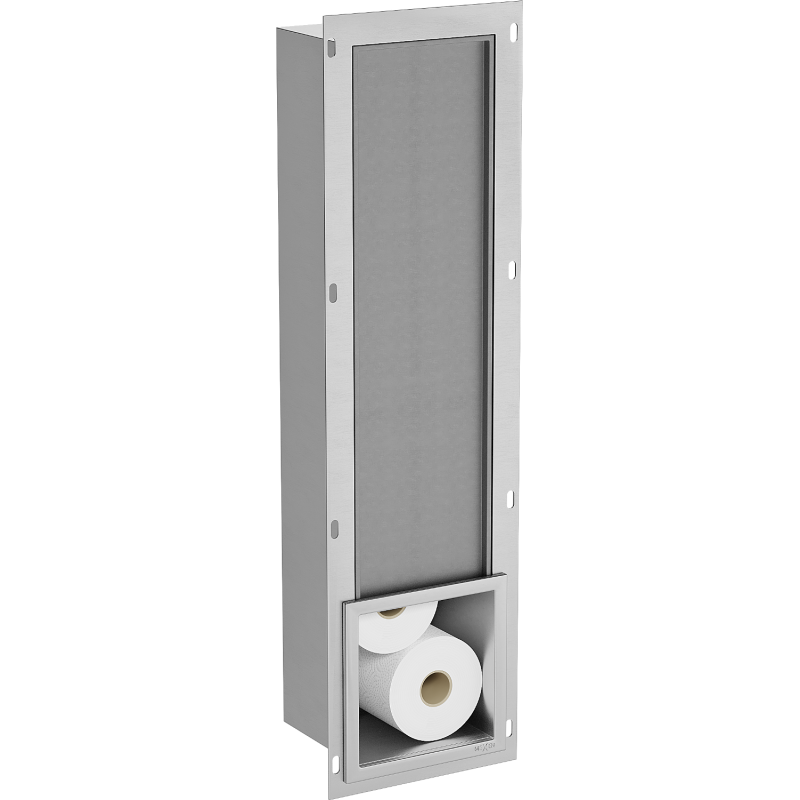 Mexen X-Wall-B tualetinio popieriaus laikiklis, inox - 1915