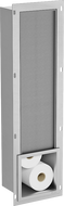 Mexen X-Wall-B paslėptas dėklas tualetiniam popieriui, inox - 1915