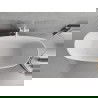 Mexen Luvo Slim laisvai stovinti vonia 170 x 75 cm, balta/juoda, baltas išsipylimas - 52801707575-20