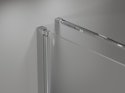 Mexen Mist-F lenkiama dušo kabina dešinė 105 x 85 cm, permatoma, chromas - 8A6T-105-085-01-00-P