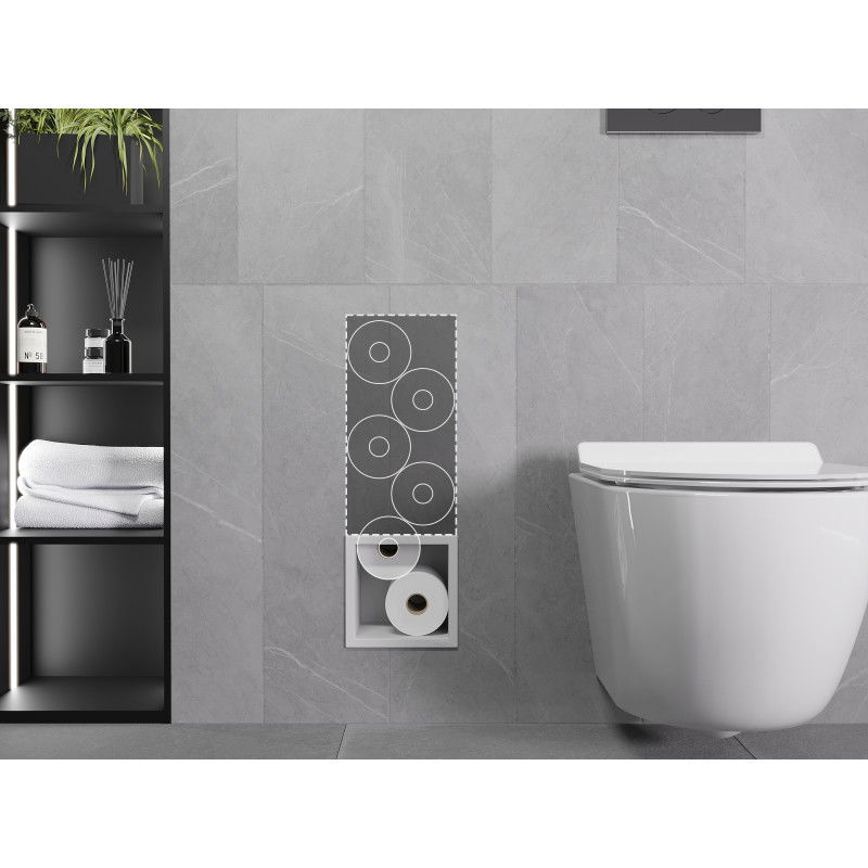 Mexen X-Wall-B tualetinio popieriaus laikiklis, baltas - 1925