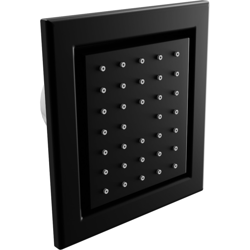 Mexen Cube šoninis potinkinis purkštukas, juodas - 79365-70