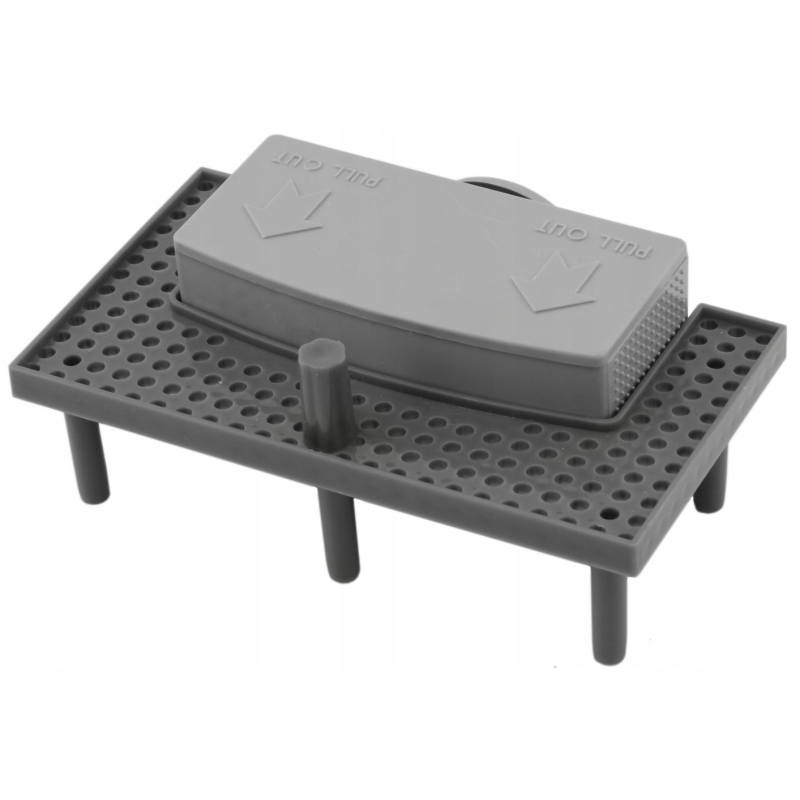 Mexen sifonas su filtru linijiniam nutekėjimui, pilkas - 1010099