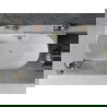 Mexen Oval Slim laisvai pastatoma šalia sienos vonia 170 x 80 cm, balta/pilka, overflow auksinė - 52661708062-50