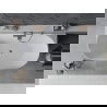 Mexen Oval Slim laisvai pastatoma dalinė vonia 170 x 80 cm, balta/pilka, persipylimas gun gray šlifuota - 52661708062-66