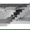 Mexen Oval Slim laisvai stovinti prie sienos 170 x 80 cm, balta/juoda, perpylimo rožinis auksas - 52661708075-60