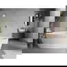 Mexen Lira laisvai stovinti vonia 170 x 80 cm, balta, perpylimas gun gray šlifuotas - 52831708000-66