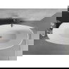 Mexen Lira laisvai stovinti vonia 170 x 80 cm, balta, perpylimas gun gray šlifuotas - 52831708000-66