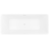 Mexen Nila laisvai stovinti rifliuota vonia 170 x 75 cm, balta/juoda, balta perpylimo anga - 52841708075-20
